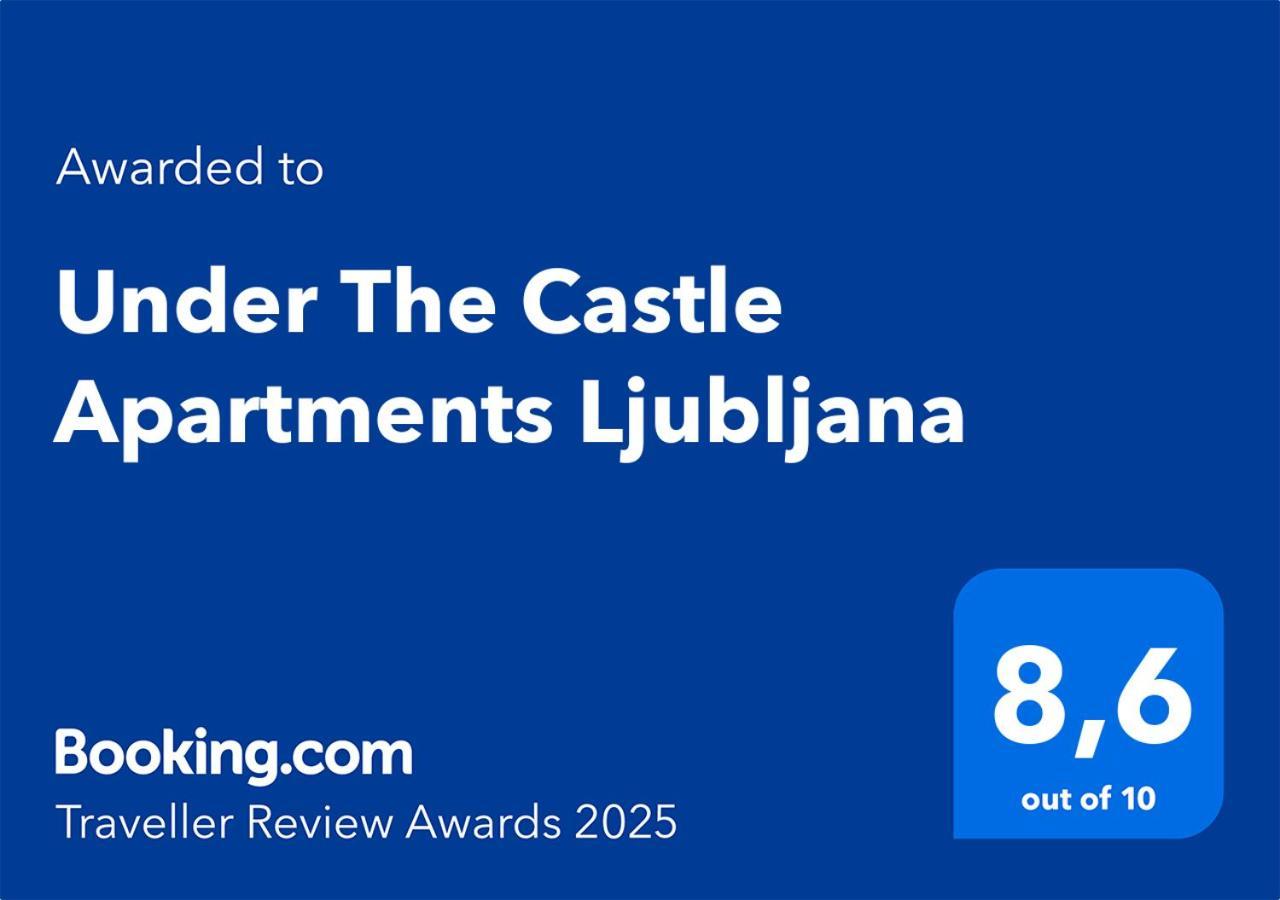 Under The Castle Apartments Ljubljana Extérieur photo